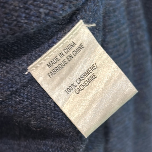 Theory Isamar Cashmere Knit Sweater Dress New Navy Medium NWT - Picture 10 of 10